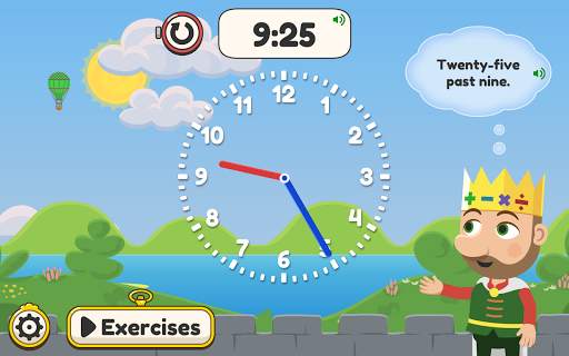 King of Math: Telling Time screenshot 7