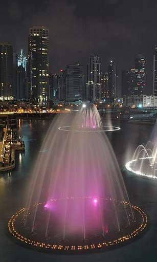 Dubai Fountain Live Wallpaper screenshot 2