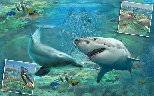 Shark Attack Spear Fishing 3D screenshot 14