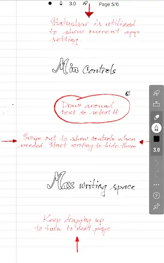 INKredible-Handwriting Note screenshot 6