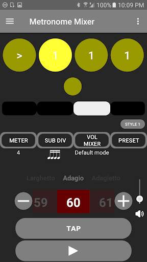 Metronome Mixer скриншот 3