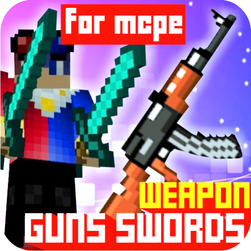 ikon Guns and Swords Mod for MCPE - Weapons Addon