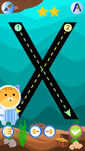 ABC Kids - trace letters, preschool learning games screenshot 2