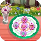 delicious cookies girls cooking games logo