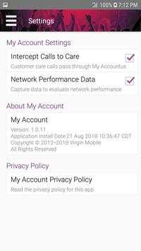 My Virgin Mobile screenshot 3
