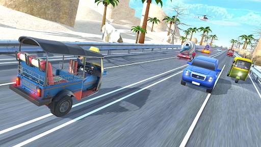 Tuk Tuk Rickshaw -Traffic Race screenshot 7