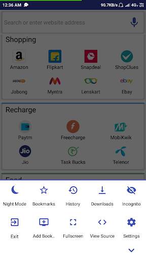 Globally Web Master Browser screenshot 2