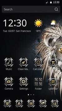 Abstract Lion Theme screenshot 2