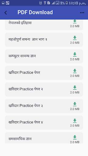 Loksewa Tayari 2078 Offline -लोकसेवा तयारी screenshot 4