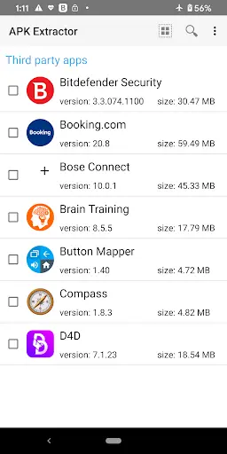 APK Extractor screenshot 1