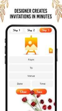 Invitation Card Maker - Digital invites 3 تصوير الشاشة