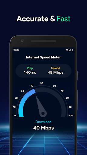 Internet Speed Meter-Speed Test 1 تصوير الشاشة