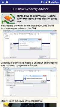 USB Drive Recovery Advisor скриншот 3