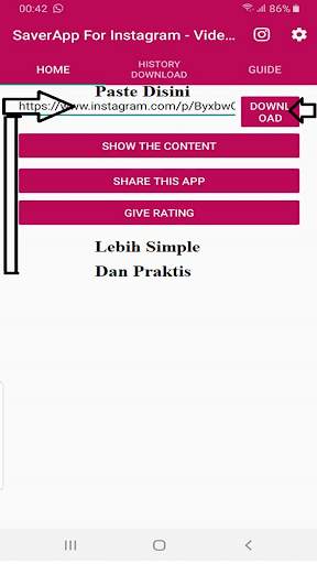 SaverApp For Instagram - Video and Foto screenshot 1