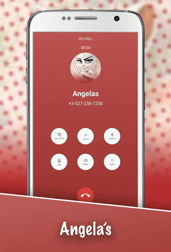Call from Angela’s 📱 Chat   Call 'Simulation screenshot 3