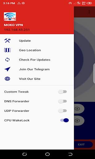 Moko VPN - Free Fast SHH/HTTP/SSL Tunnel screenshot 4