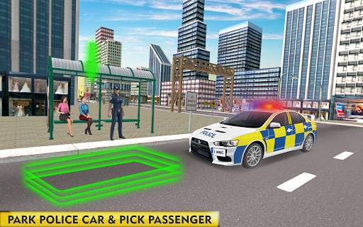 Police Car Parking: 3D Vigilance Team screenshot 2