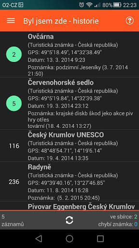 Turistické Známky screenshot 6