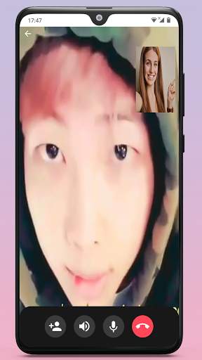 BTS Video Call and Chat Simulator, for K-pop screenshot 2