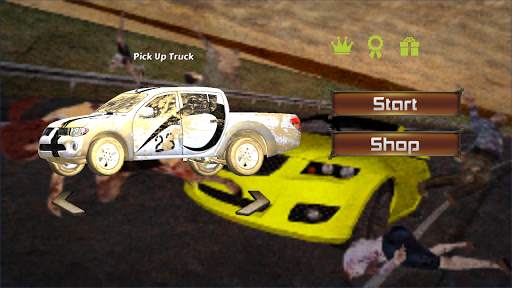 Zombie VS Car - 3D simulator स्क्रीनशॉट 8