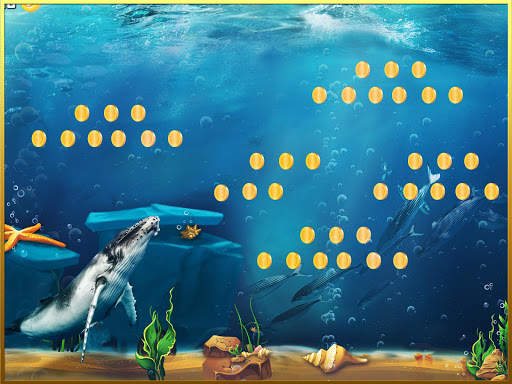 Blue Whale Game: Save fish from angry shark screenshot 2