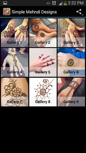 Simple Mehndi Designs screenshot 1