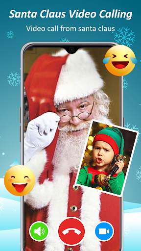 Santa Claus Video Calling Simulated screenshot 4
