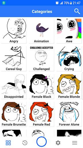 Meme Stickers for Messenger screenshot 1