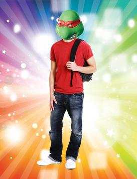 Turtle Mask Photo Stickers screenshot 1