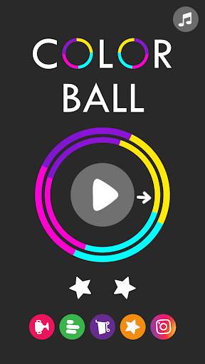 Color Crazy Ball Blast - Fire Ball Shooting screenshot 1