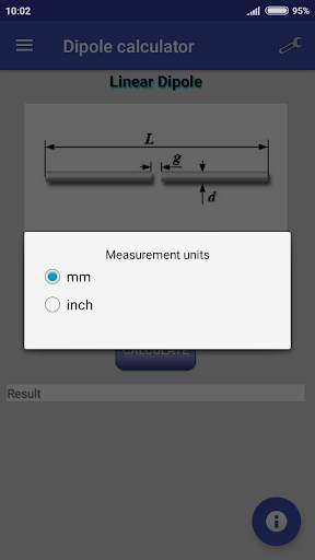 Dipole calculator screenshot 6