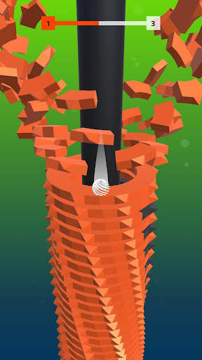 Stack Crash Drop Fall Ball screenshot 2