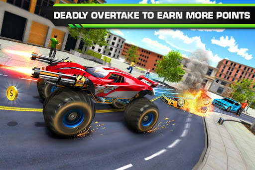 Monster Truck Racing: Monster Truck Shooting Game screenshot 5