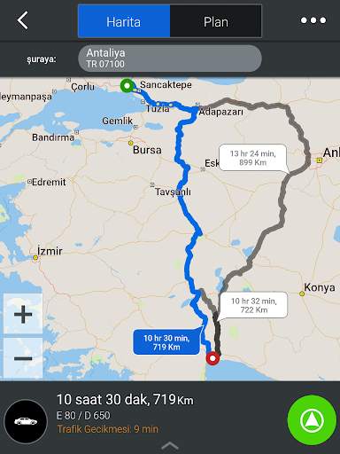 CoPilot GPS Navigasyon ve Trafik screenshot 15