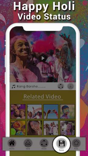 Holi Video Status screenshot 4