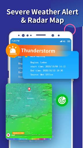 Weather - Storm Radar Map &Acc screenshot 5