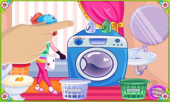 Laundry games for girls screenshot 1
