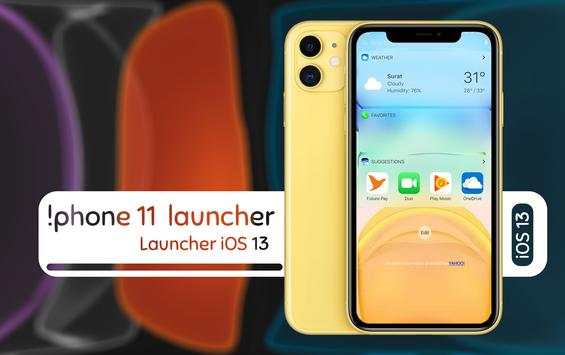 Phone 11 Launcher, OS 13 iLauncher, Control Center screenshot 1