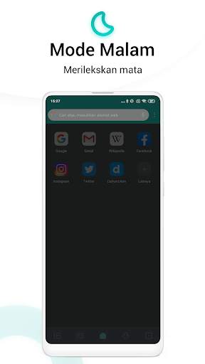 Mint Browser - Cepat. Ringan. Aman screenshot 5