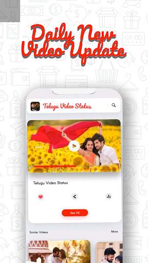 Telugu Video Status - Particle Effect Status screenshot 3