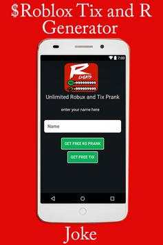 Roblox Free Tix and R$ Generator Rubox screenshot 1