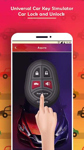 Universal Car Key Simulator - Car Lock and Unlock screenshot 3