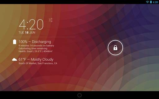 DashClock Battery Extension screenshot 6