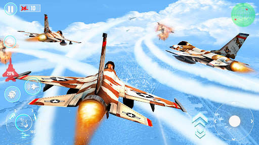 Fighter Jet War Plane Games screenshot 5