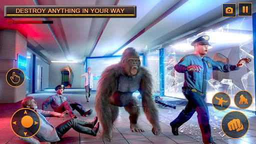 Monster Gorilla Attack-Godzilla Vs King Kong Games screenshot 7