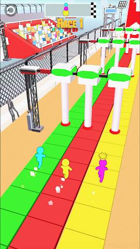 Epic Racing 3D Race Fun Run screenshot 1