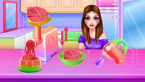 Puppy Burger Cooking and Decoration screenshot 3