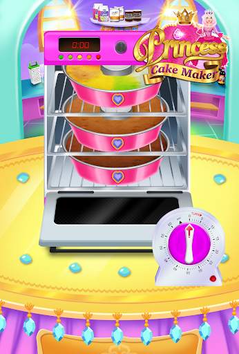 Rainbow Princess Cake Maker - Kids Cooking Games screenshot 5