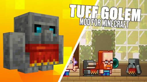 Tuff Golem mod for Minecraft screenshot 1