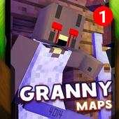 Granny horror game map for mcpe 2.3.1